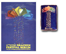 Drachenfest - Plakat und Pin
